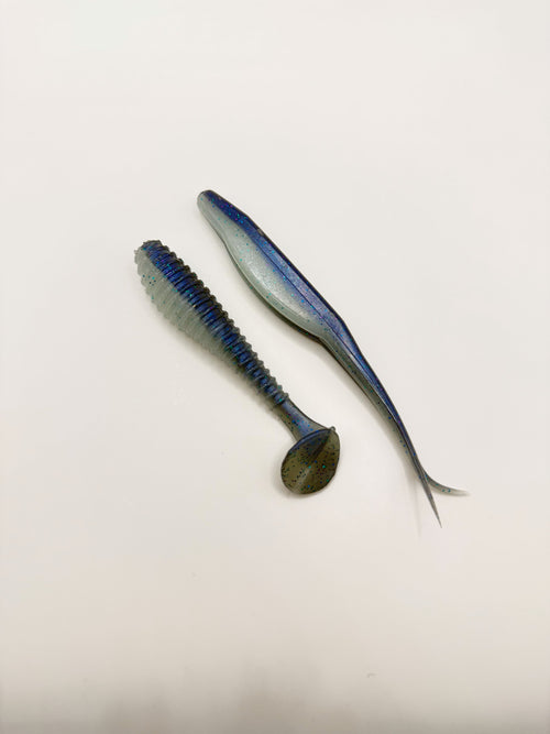 "Smoky Shad" Fluke/Swimbait Pack