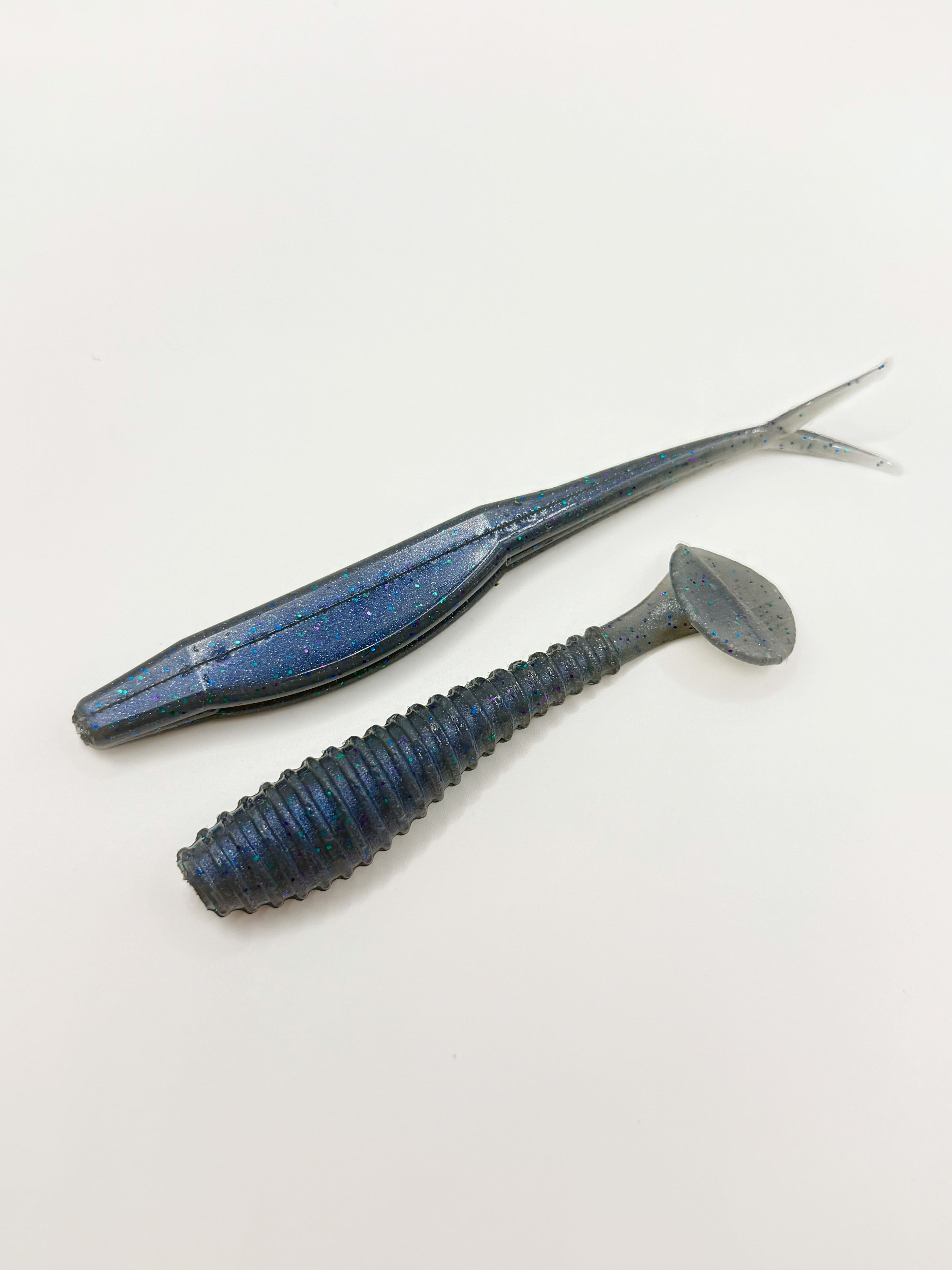 Ice Shad Fluke/ Swimbait Combo